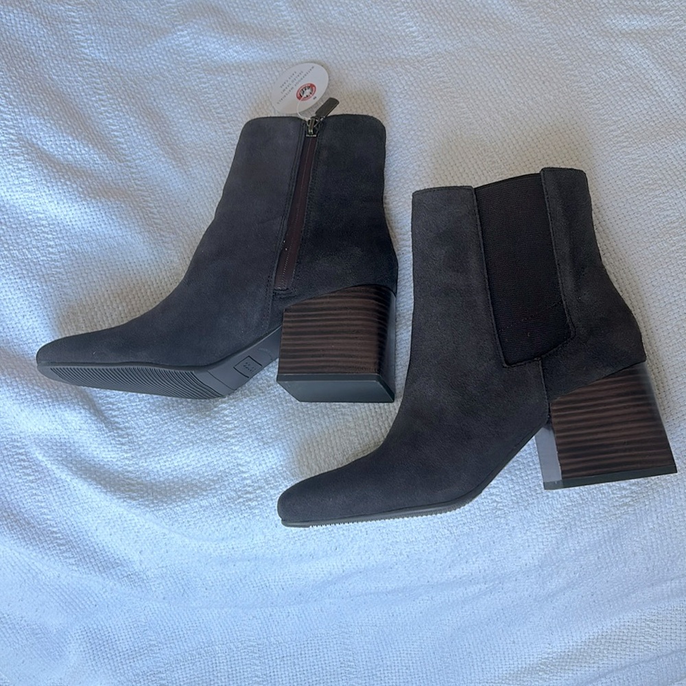 Chocolate brown Suede ankle Boots!!!